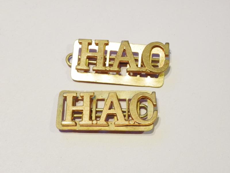 Pair HAC Shoulder Titles