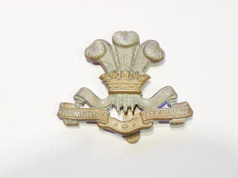 WW1 Era Glamorgan Yeomanry Cap Badge.