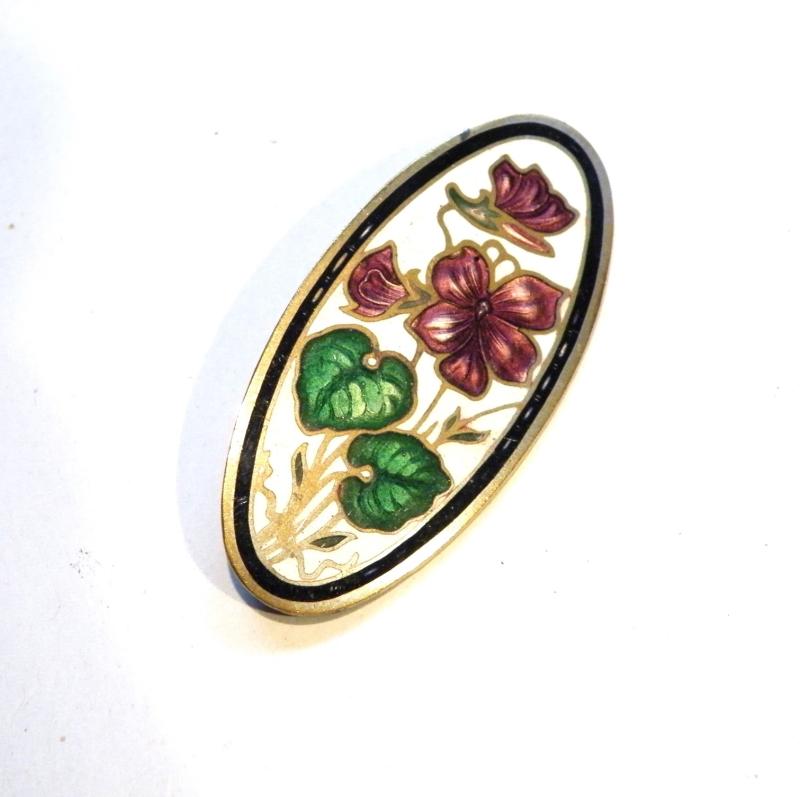 1920’s Enamelled Brooch.