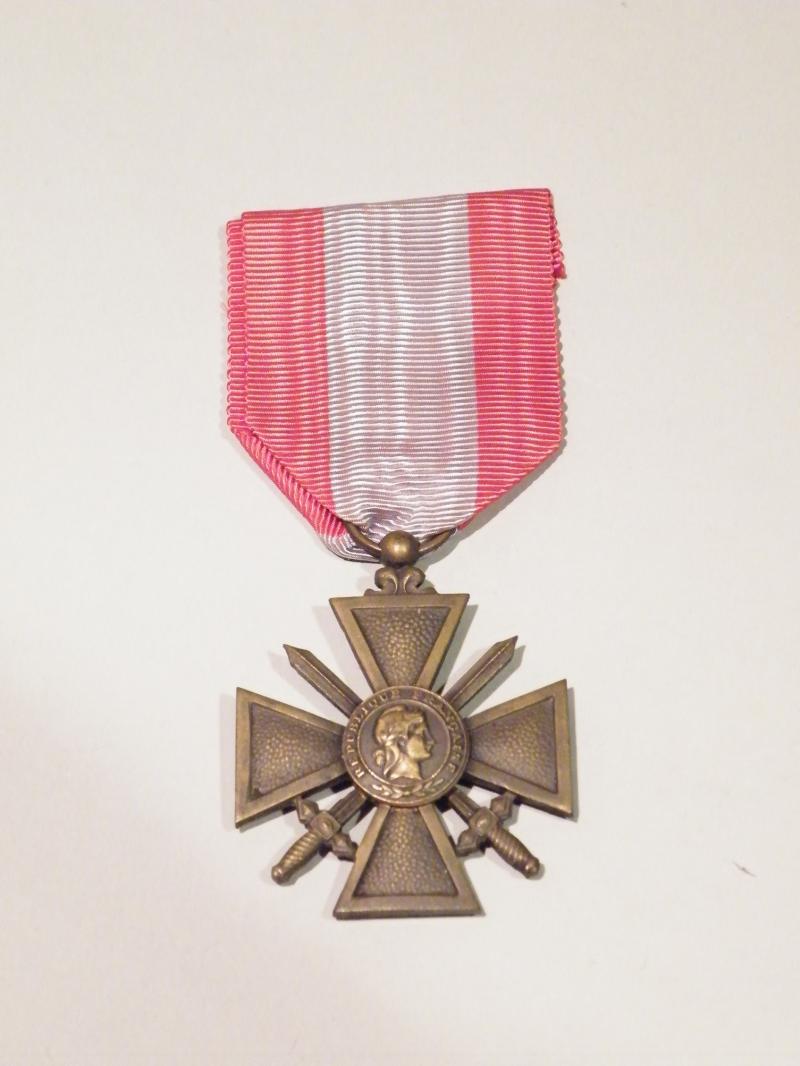 French Croix de Guerre for Exterior Operations.