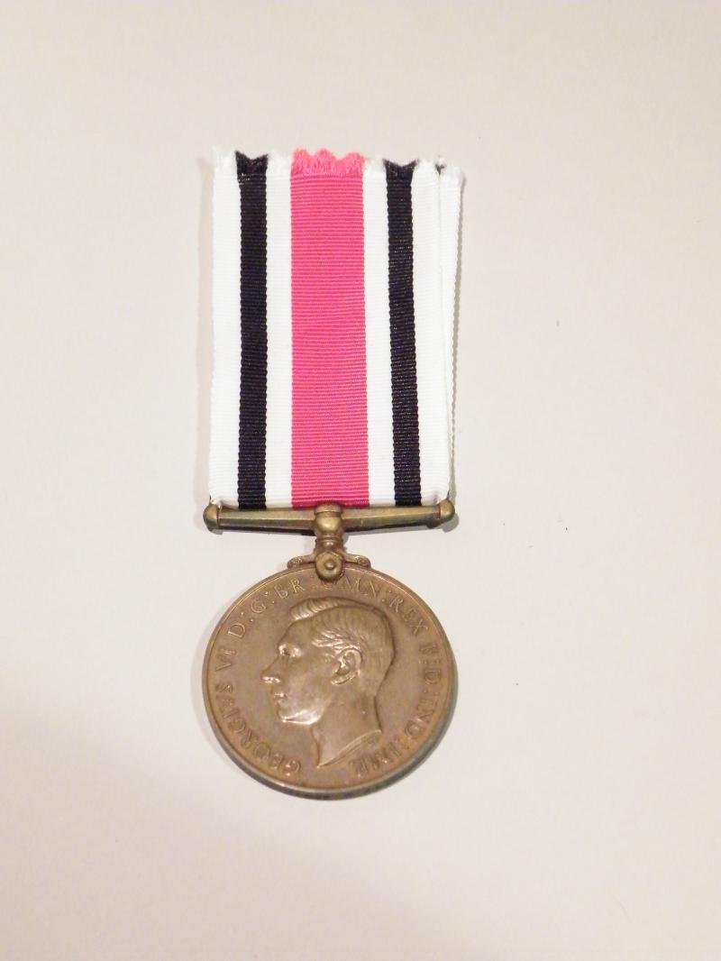 George VI Special Constabulary Faithful Service Medal.