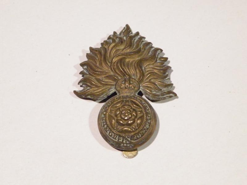 Royal Fusiliers Cap Badge.