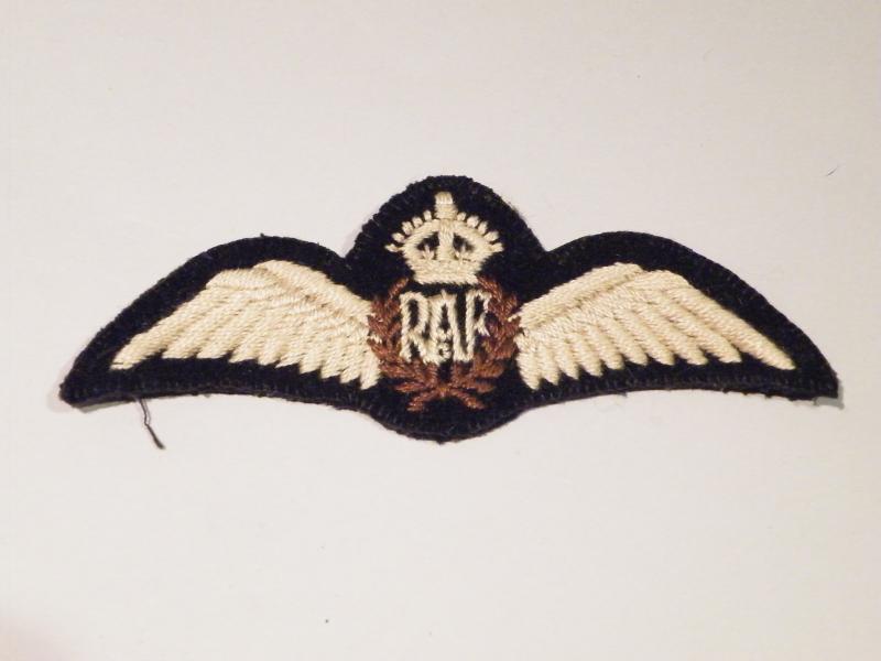 WW2 Era Royal Air Force Pilots Wings.