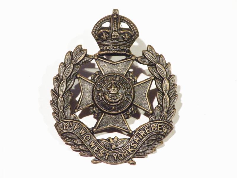 WW1 Era Leeds Rifles Cap Badge.