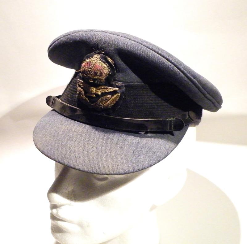 WW2 Era RAF Officers Peek Cap.