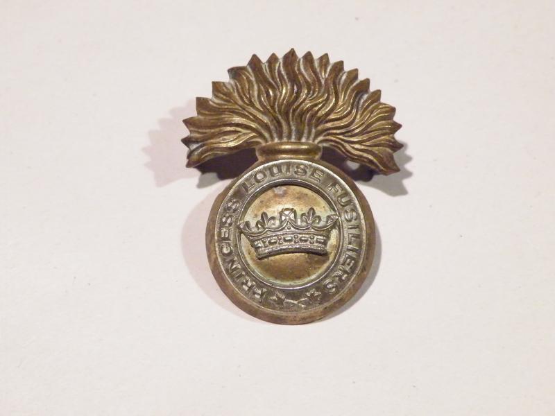 Canadian Princess Louise Fusiliers Cap Badge.