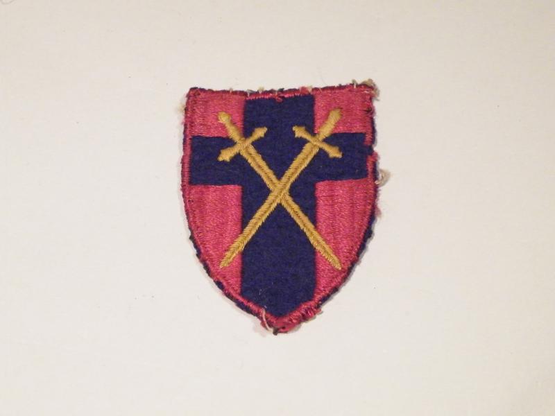 WW2 21st Army Group Cloth Badge.