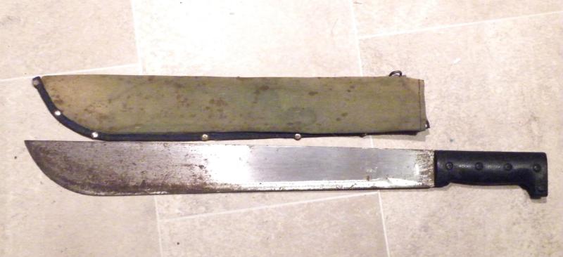 US Vietnam Era Bush Machete.