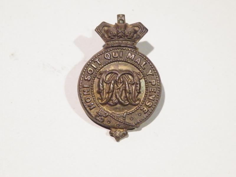 Victorian Grenadier Guards Puggaree Badge.