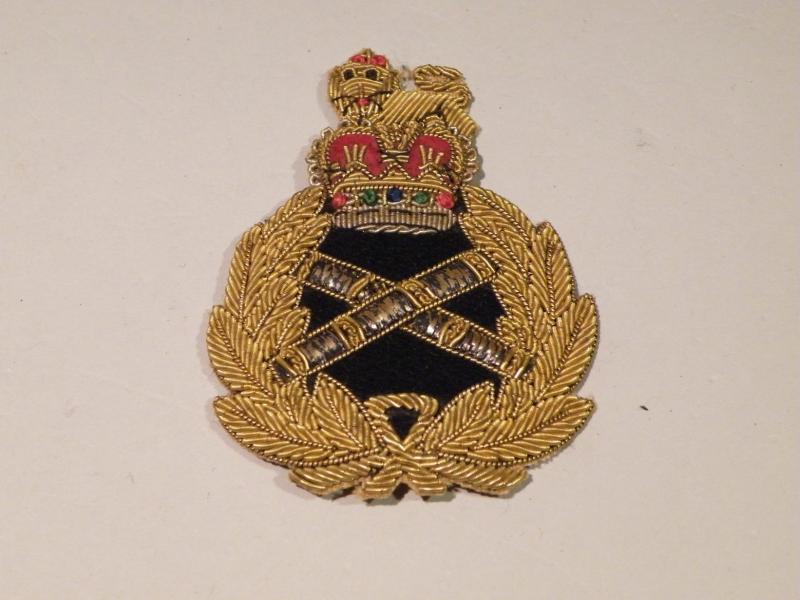 QEII Field Marshall Bullion Cap Badge.