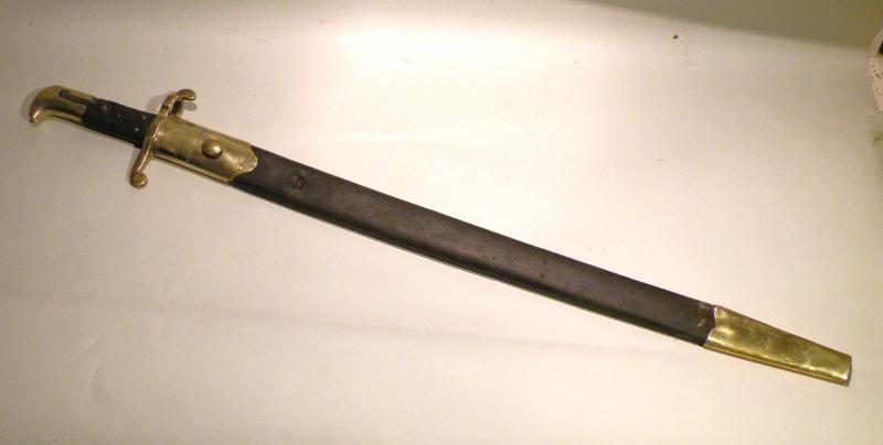 1855 Pattern Lancaster Sword Bayonet.