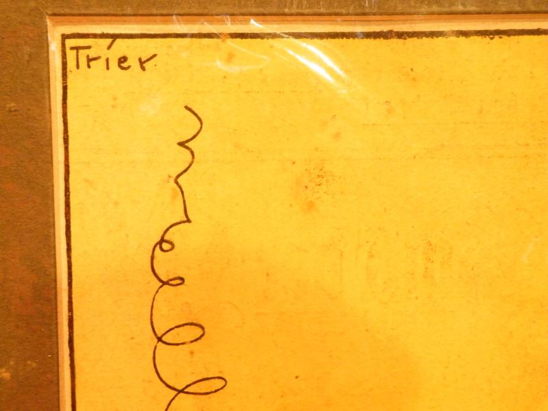 WW1 German Propaganda Lithograph – Fat Cook