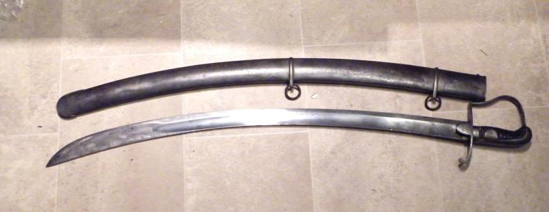 1796 Cavalry Troopers Sword 99 L Dragoons.