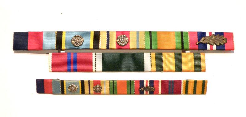 WW2 Full Size & Miniature Ribbon Bar – Unusual.