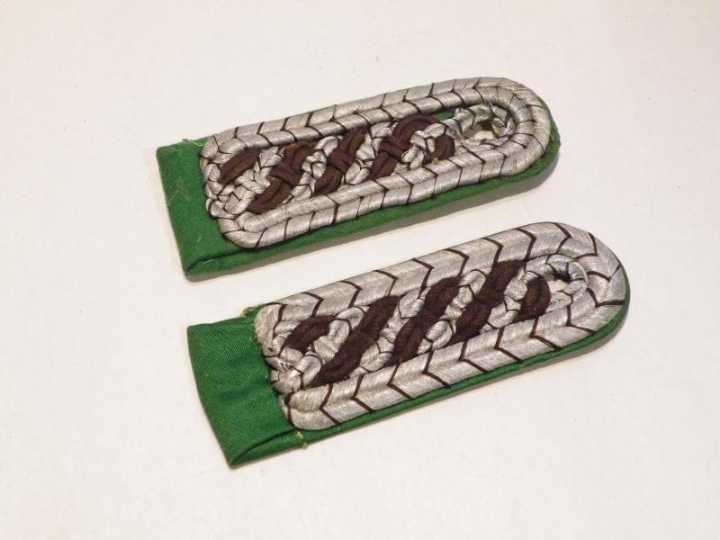 1930’s German State Police Shoulder Boards.