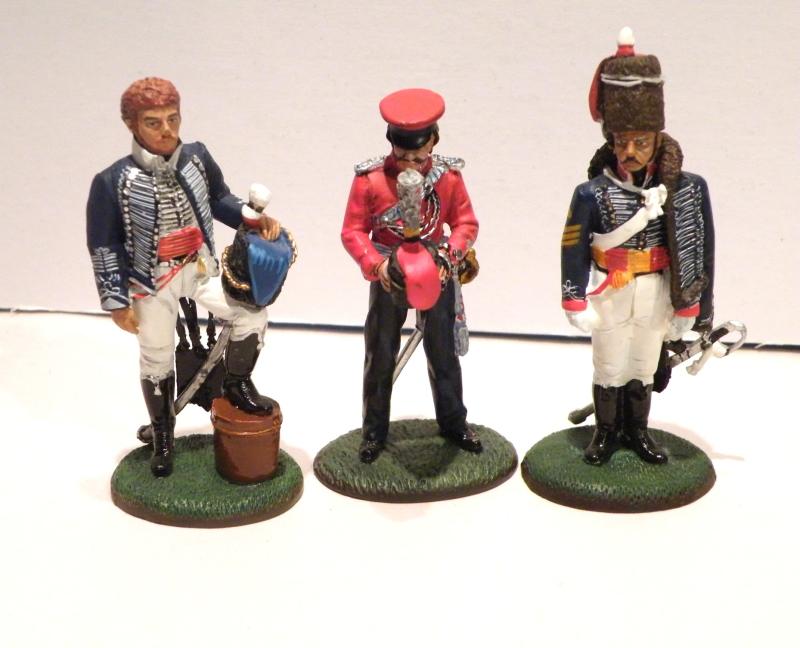 Three Vintage Die Cast Del Prado Painted Figures – British
