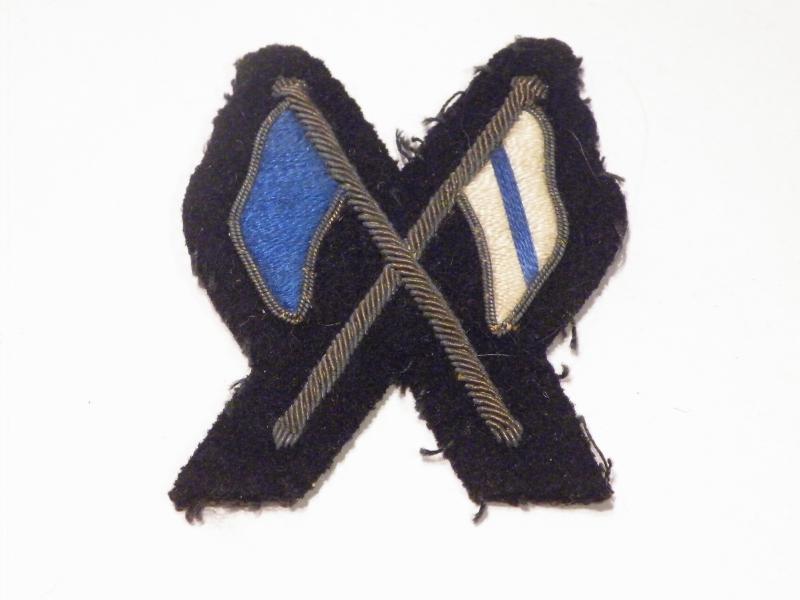 Half Bullion Signalman’s Trade Badge.