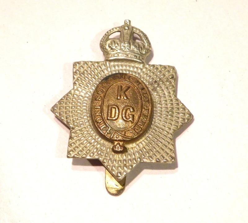 Kings Dragoon Guards Cap Badge.