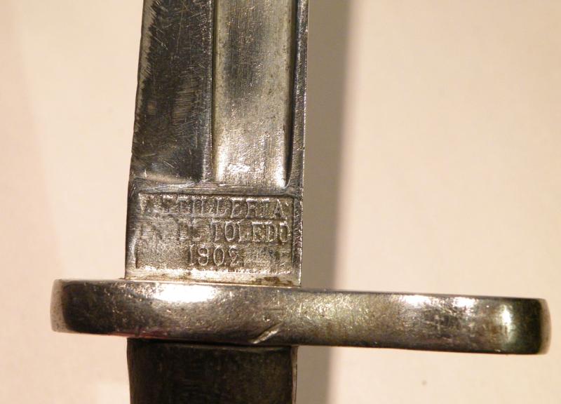 M1893 Spanish Mauser Bayonet.