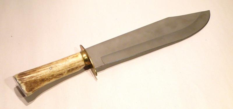 Vintage Homemade Bowie Knife.