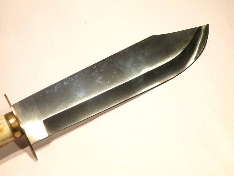 Vintage Homemade Bowie Knife.