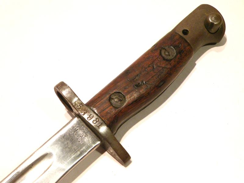 WW1 British 1907 Mk1 SMLE Bayonet by Wilkinson.
