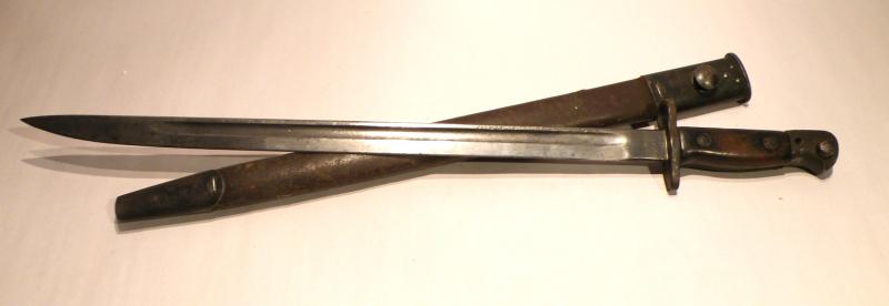 WW1 British 1907 Mk1 SMLE Bayonet by Sanderson.