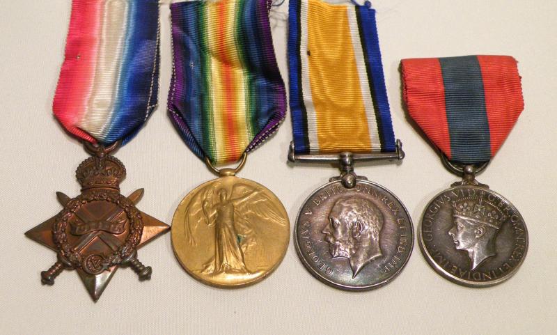WW1 1914/15 Star Trio to Burchett 2nd Dragoon Guards + ISM.