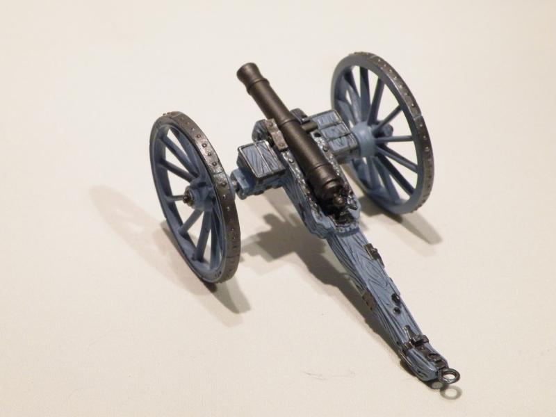 Two Vintage Del Prado Painted Die Cast Pieces – British Cannon