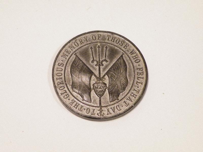 Large Size Battle of Jutland Medallion.