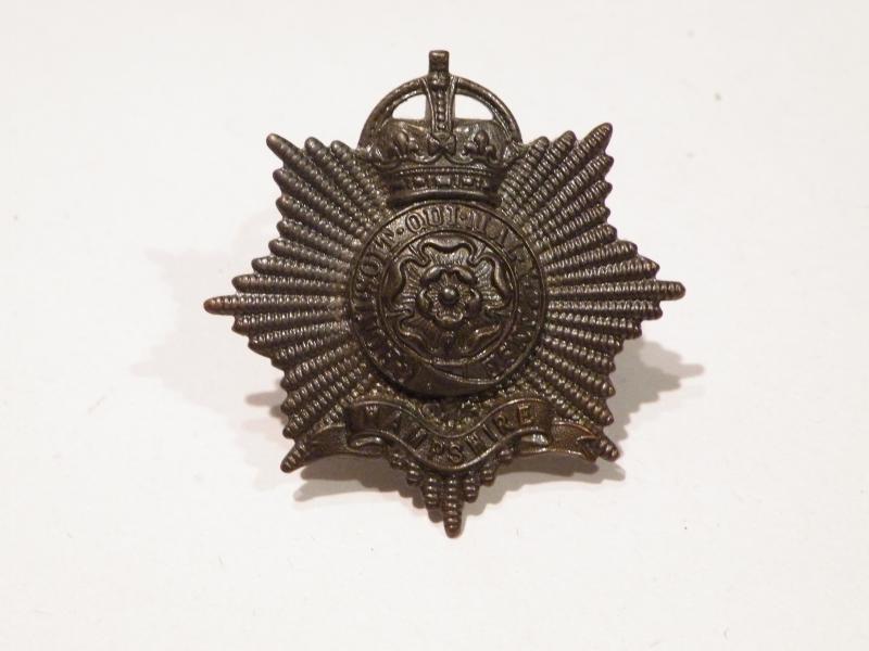 WW2 Hampshire Regiment officers Cap Badge.