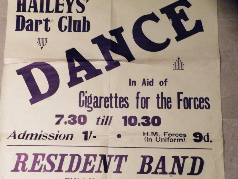 Scarce WW2 Era Cigarettes for the Forces Dance -Hailey’s Dart Club