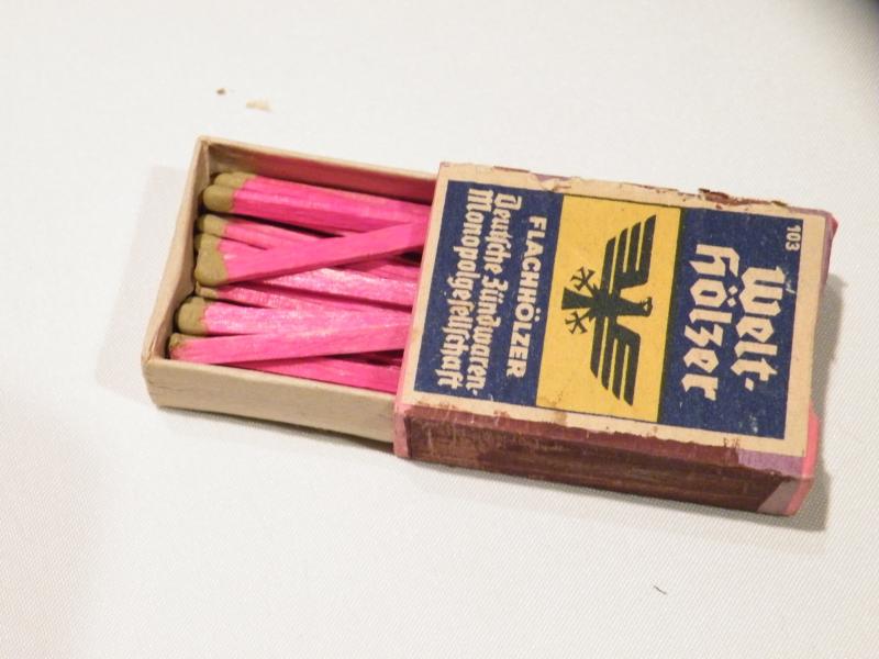 WW2 Era German Cigarettes and Matches.