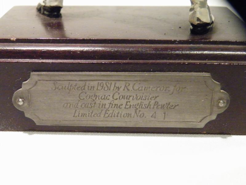 Scarce Lt Ed Hand Painted Pewter Figure for Courvoisier – Grenadier