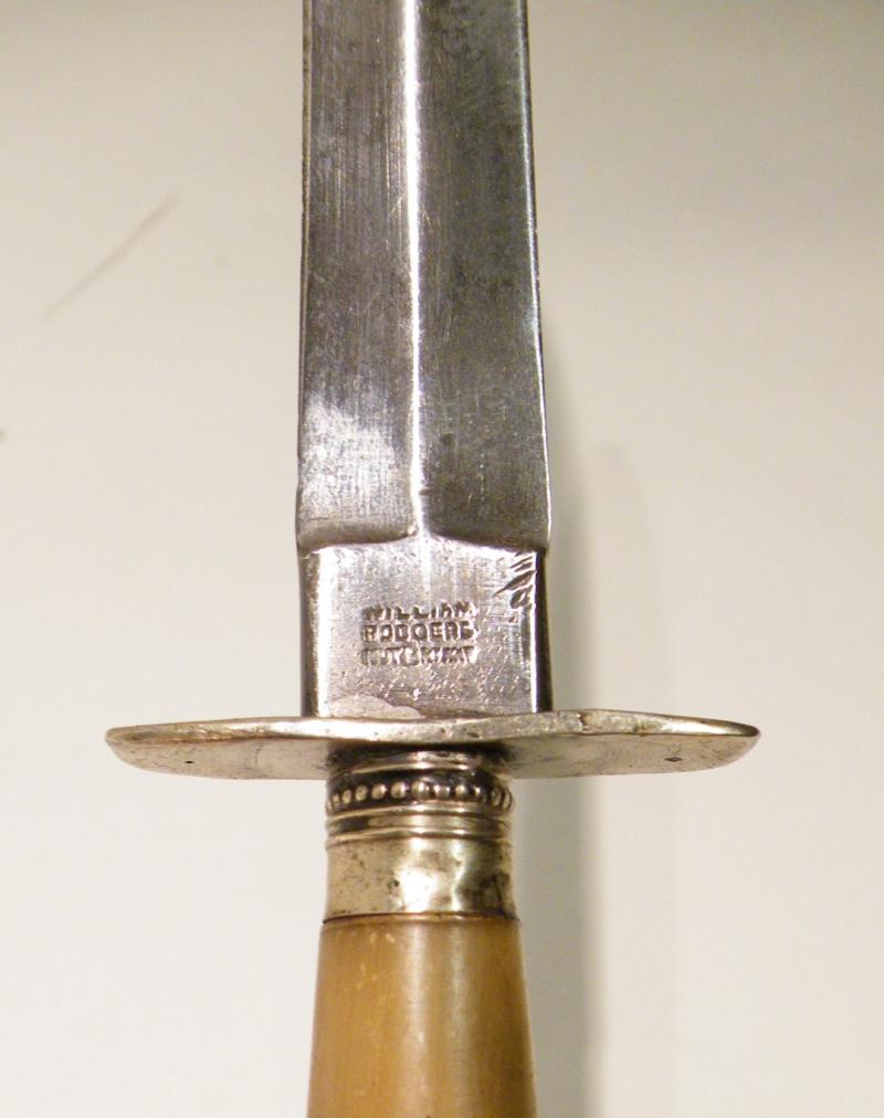 Victorian English Dagger by Rogers Sheffield.
