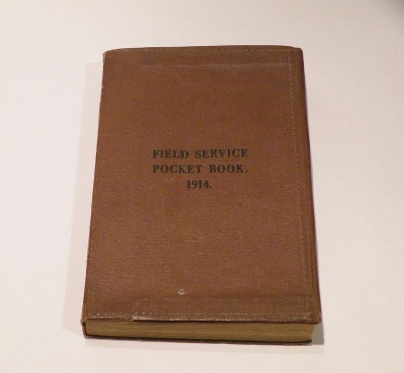 WW1 1914 Dated Field Service Officers Pocket Book