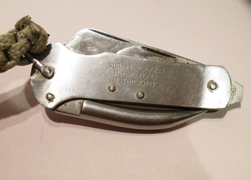 Vintage British Jack Knife with RN Lanyard.