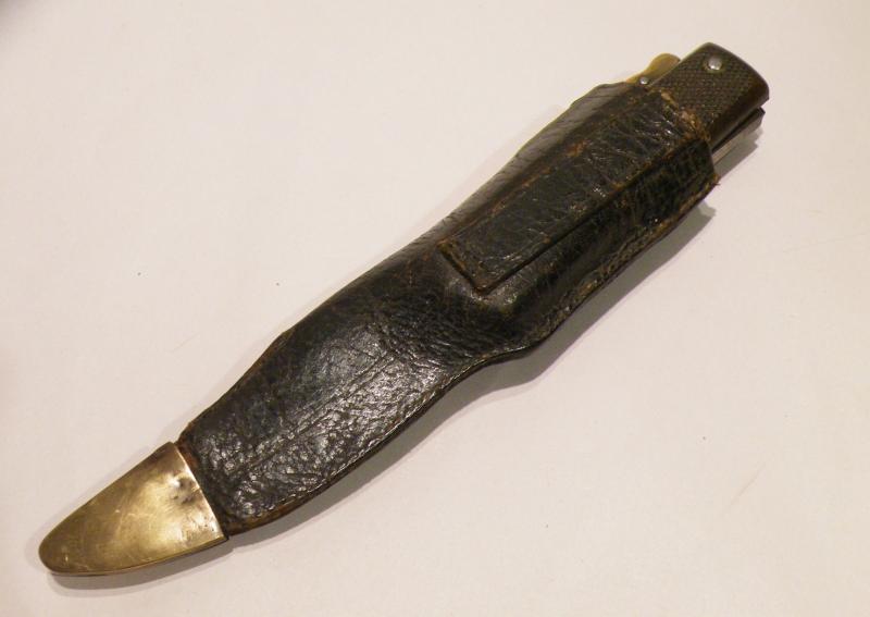 Scarce Victorian Officers Folding Knife.