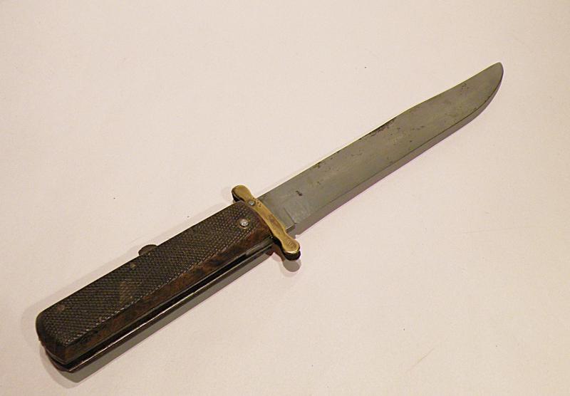Scarce Victorian Officers Folding Knife.