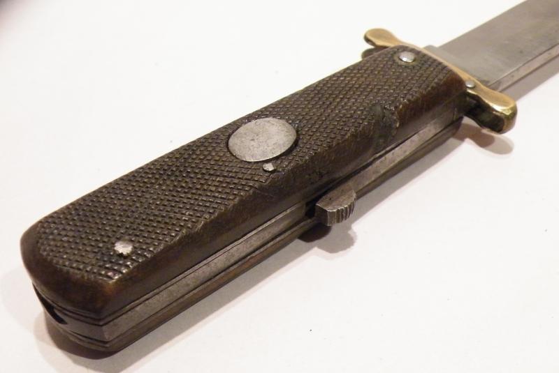 Scarce Victorian Officers Folding Knife.