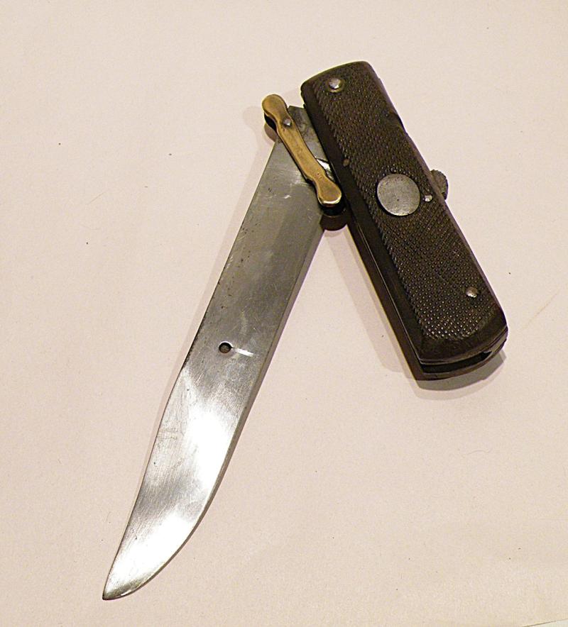 Scarce Victorian Officers Folding Knife.