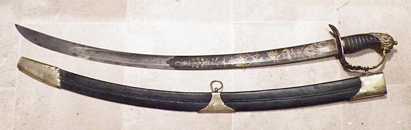 Rare Geo III 1803 Pattern Infantry Officers Sword.