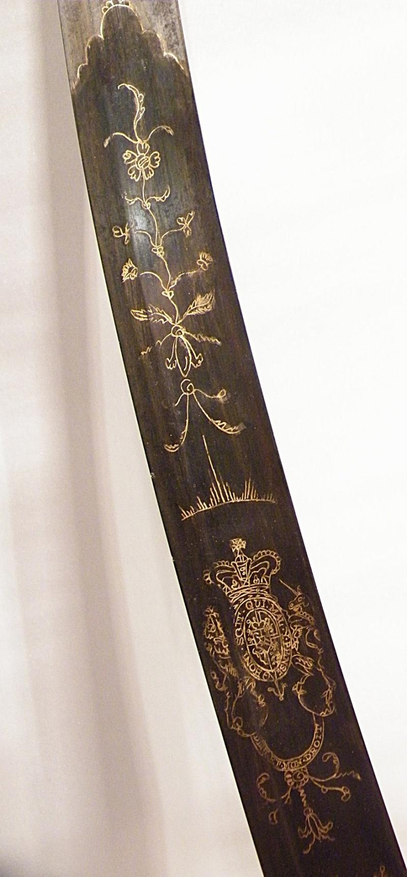 Rare Geo III 1803 Pattern Infantry Officers Sword.