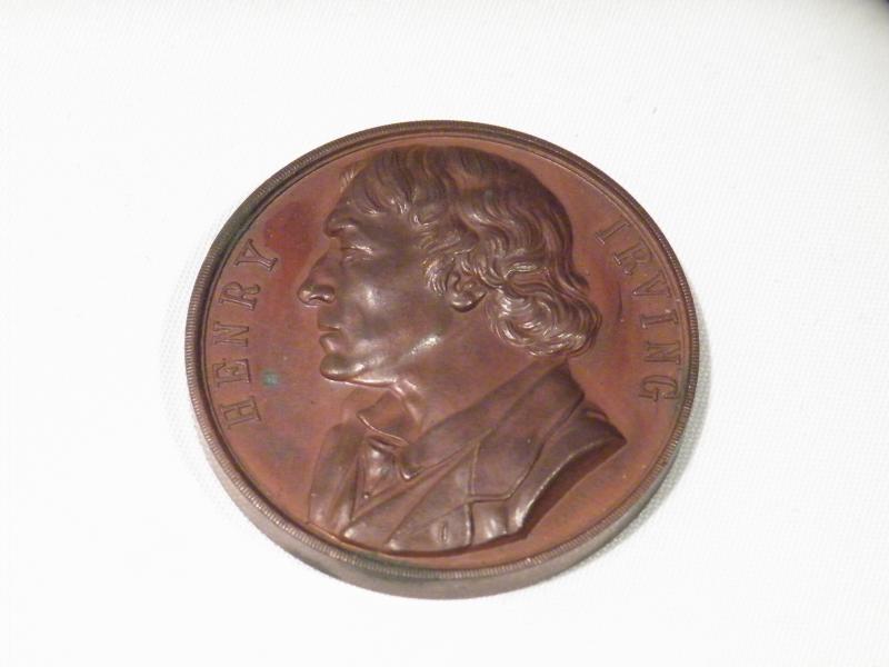 Henry Irving Bronze Medallion.