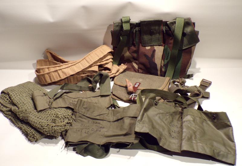 Mixed Militaria - webbing etc