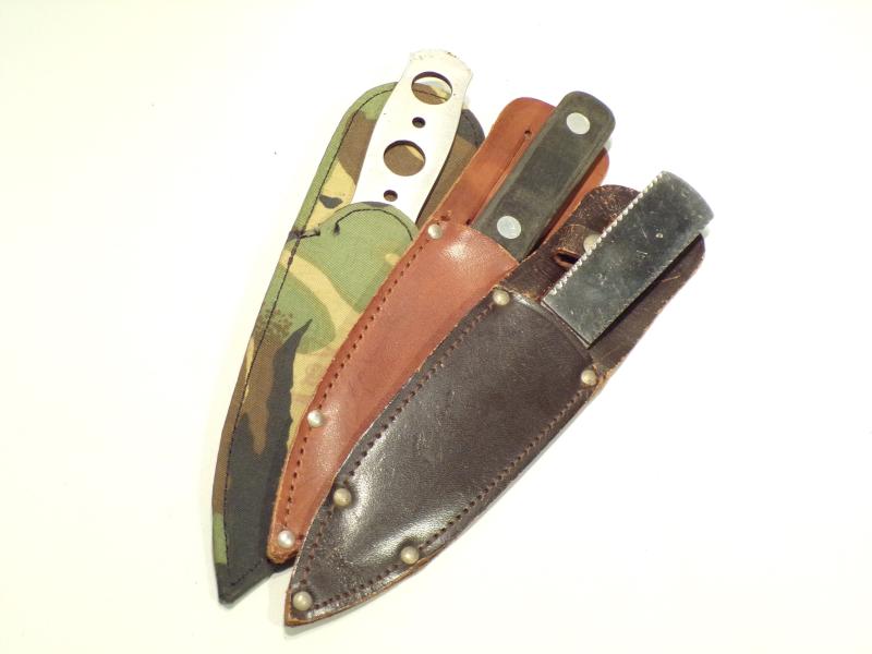 Three Vintage Throwing Knives.