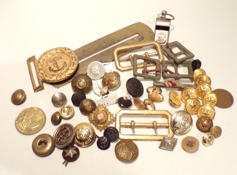 Mixed Buttons, Buckles etc