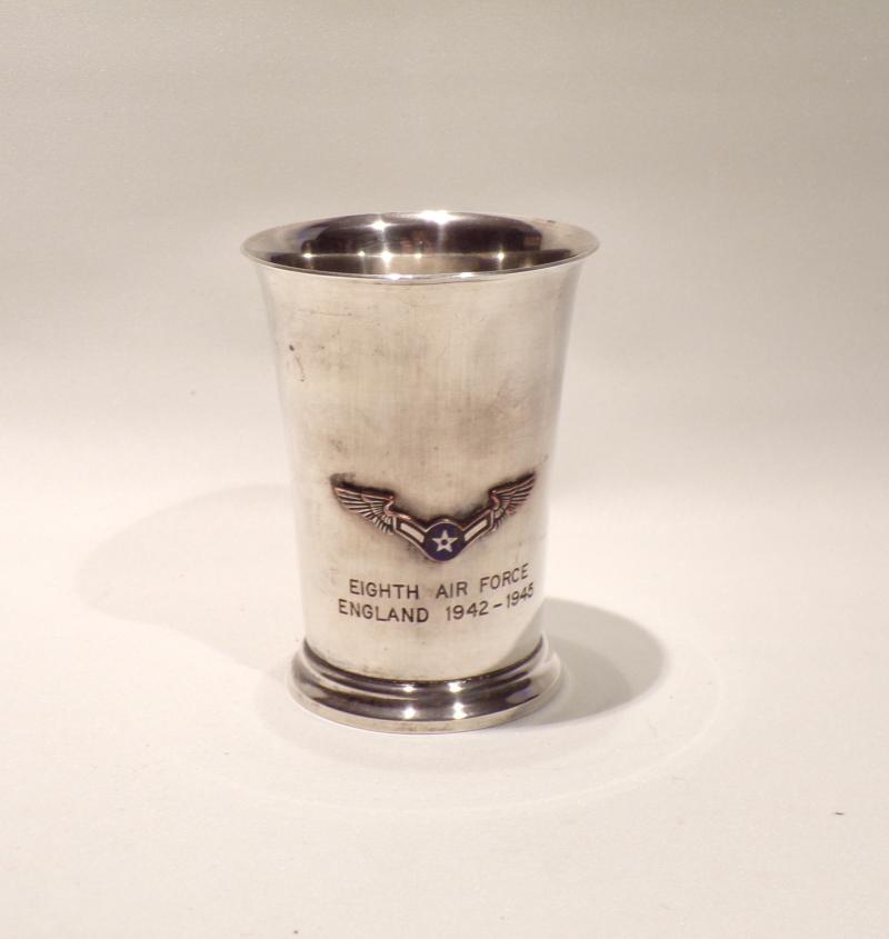 WW2 Era USA Eighth Air Force England Beaker