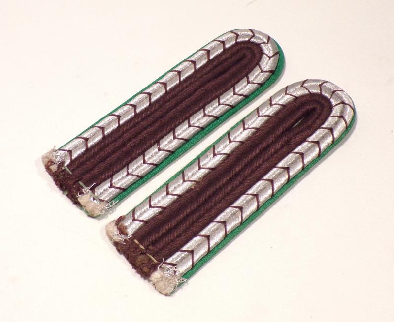 Pair WW2 era Schulzpolizci Shoulder Boards.
