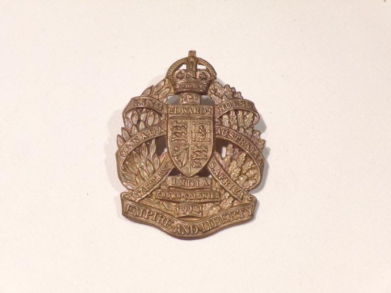 King Edwards Horse Cap Badge